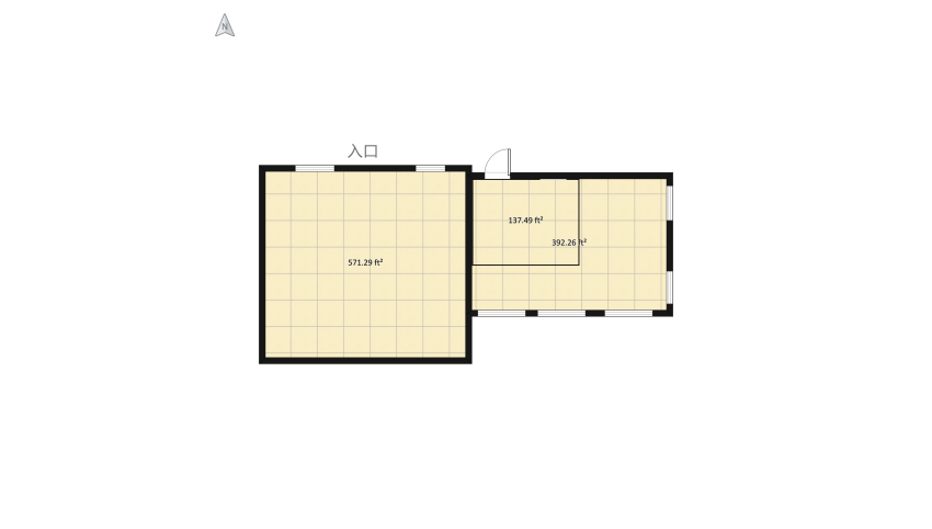Gardner Sunroom floor plan 147.03