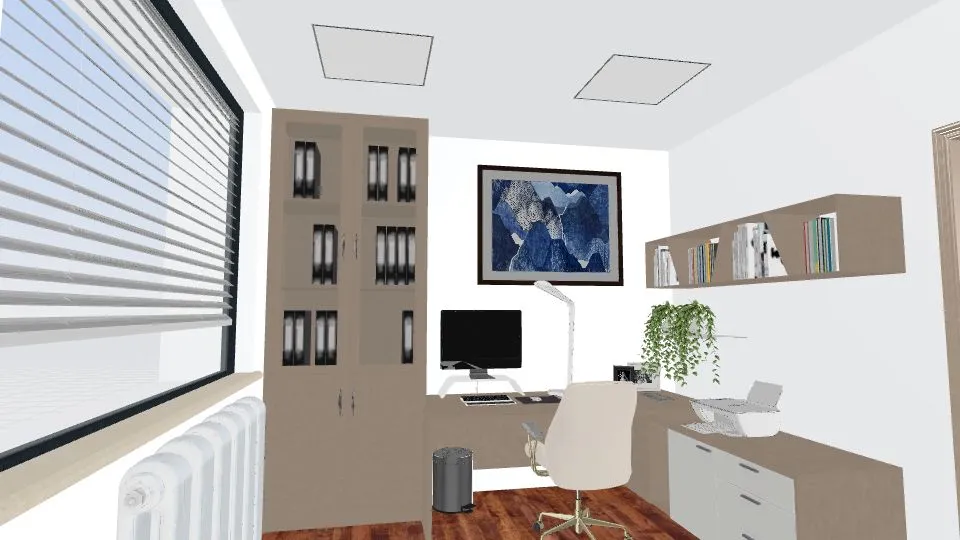 home office _copy 3d design renderings