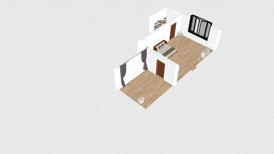 Rodriguez bedroom 3d design renderings