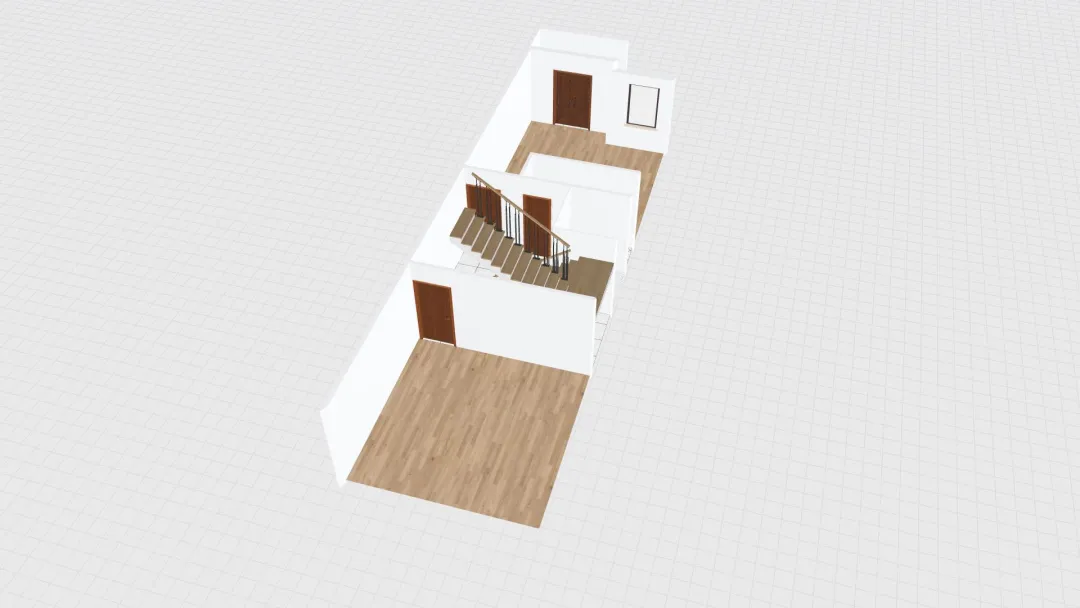 90DS6 - 1&2 Floor 7x20m 3d design renderings
