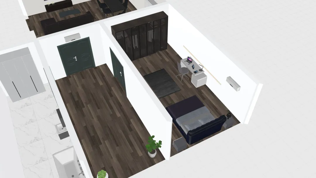progetto casa milek (1) 3d design renderings