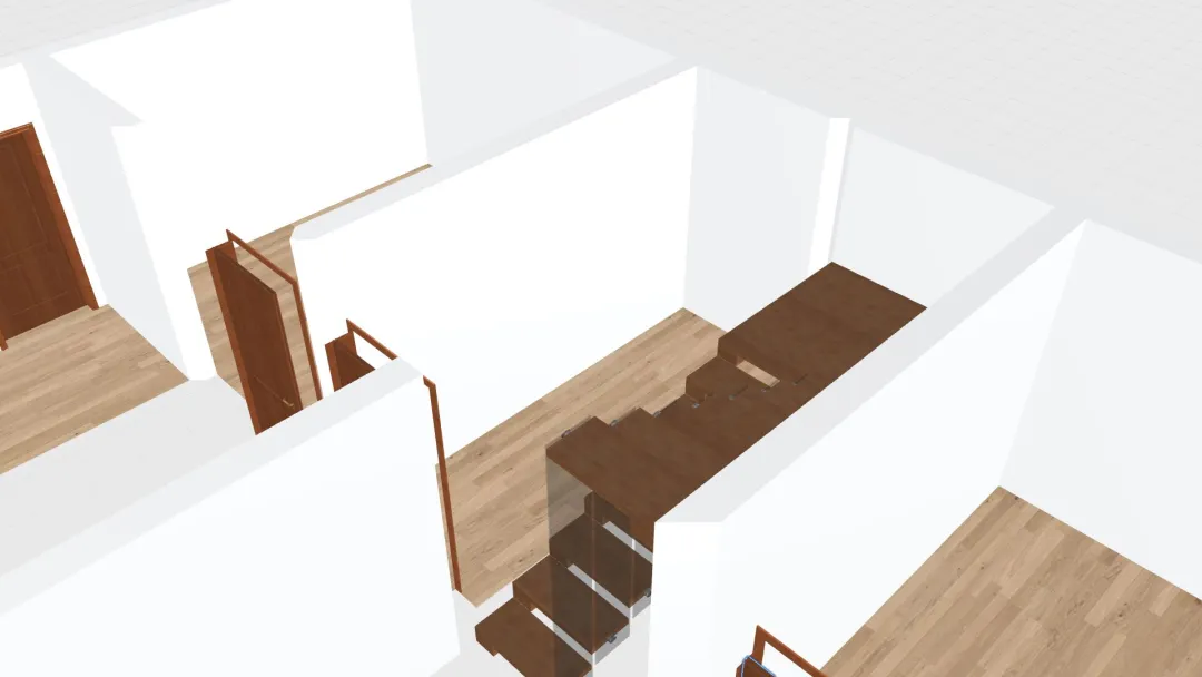 1 FLOOR HOUSE 3d design renderings