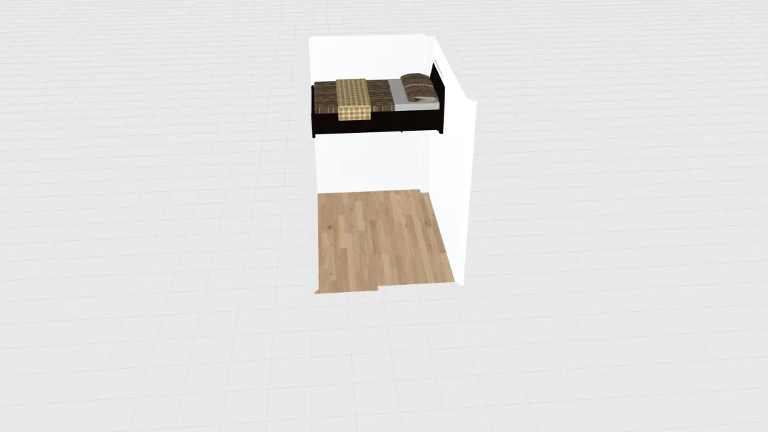 my loft bed 3d design renderings