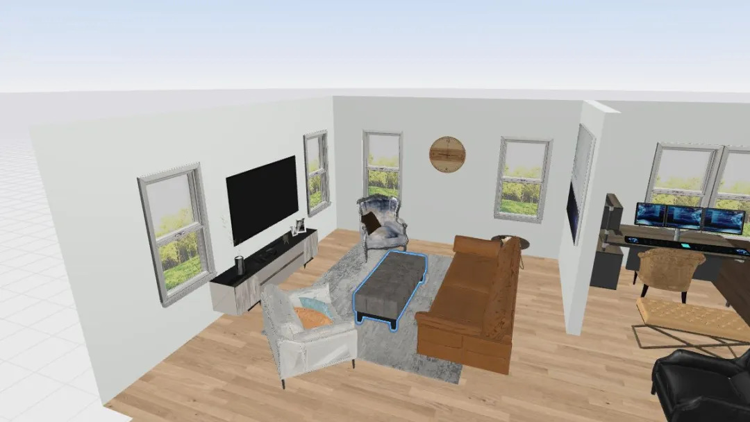 Copy of Living room 7 3d design renderings