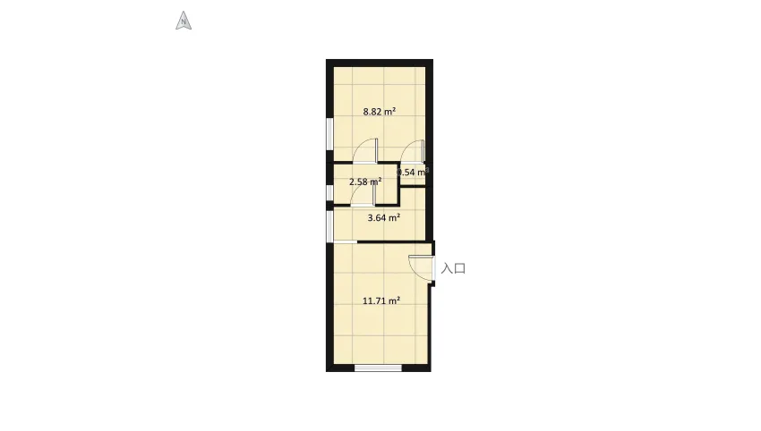 Bloor apartment floor plan 30.97