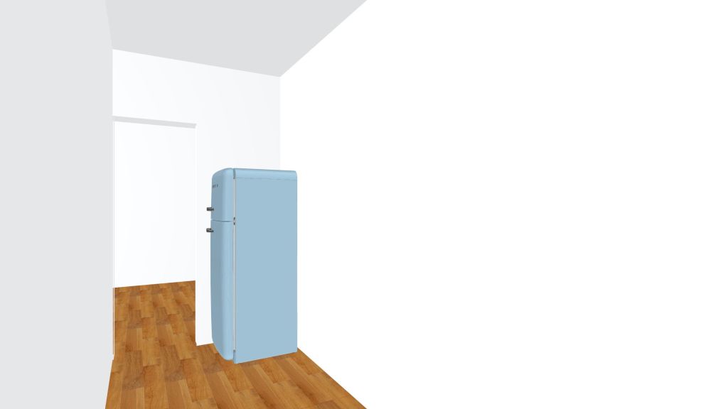 Small kitchen 3d design renderings