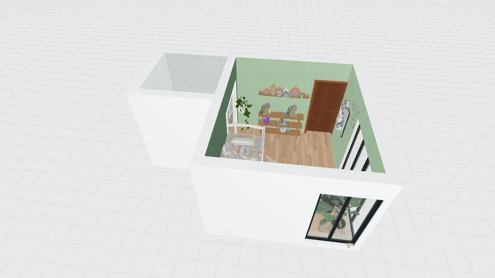 schoolage child's bedroom_copy 3d design renderings
