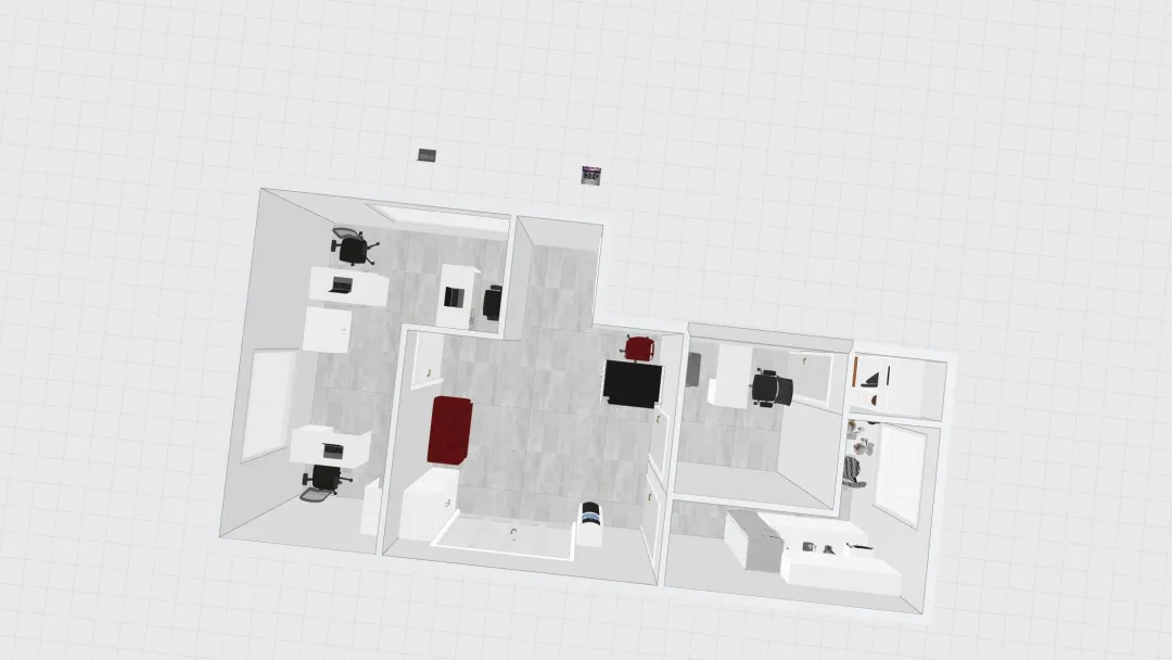 Офис1 3d design renderings