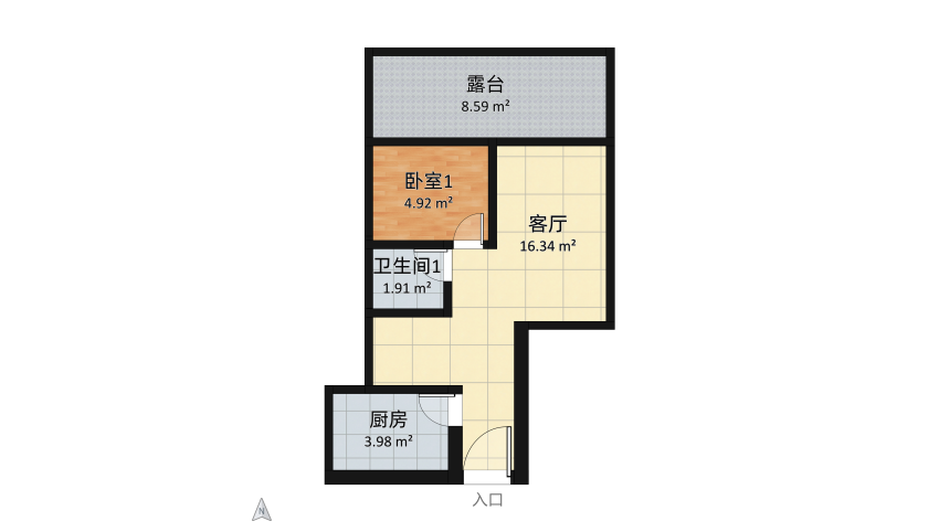 KEN V1 floor plan 35.98