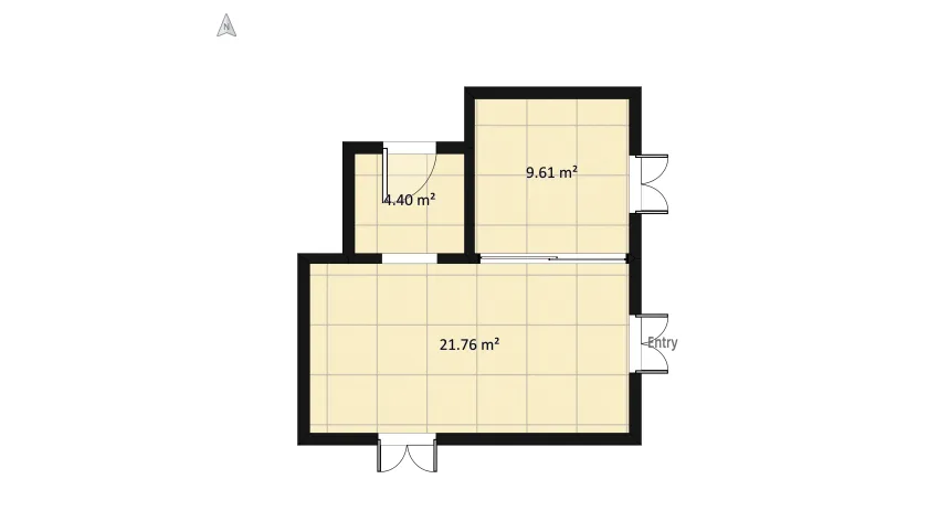 Habitación Tipo Limpia_copy_copy floor plan 40.44