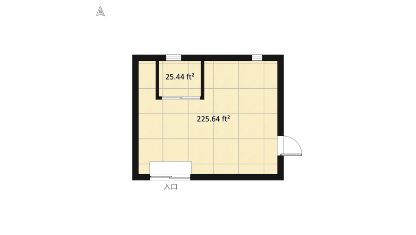 #MiniLoftContest -MiniApartment floor plan 39.78