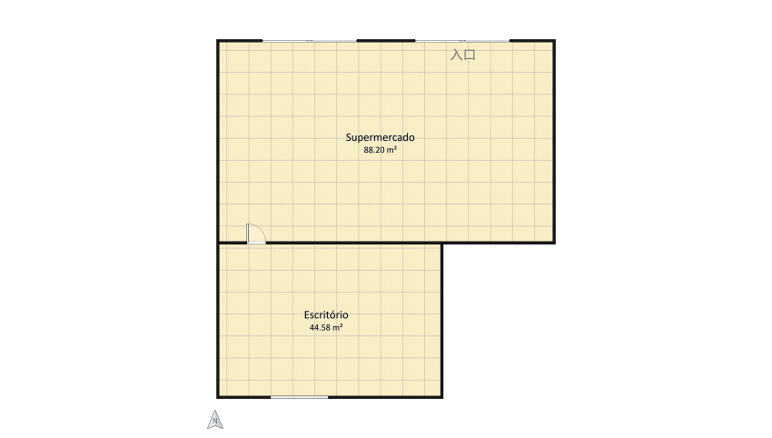 001 - Situação de Aprendizagem floor plan 132.78