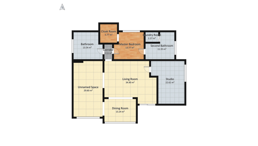 Modern Bohemian Home floor plan 168.01