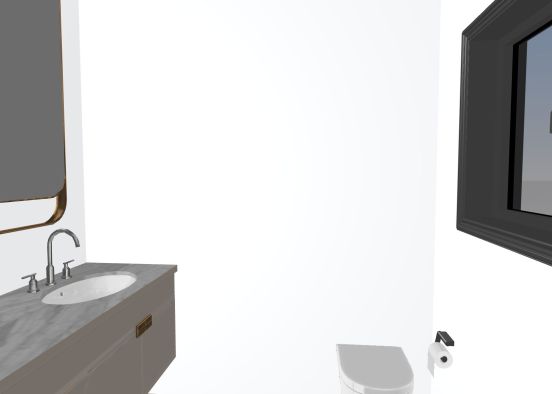 badkamer ontwerp 1 en 2 Design Rendering