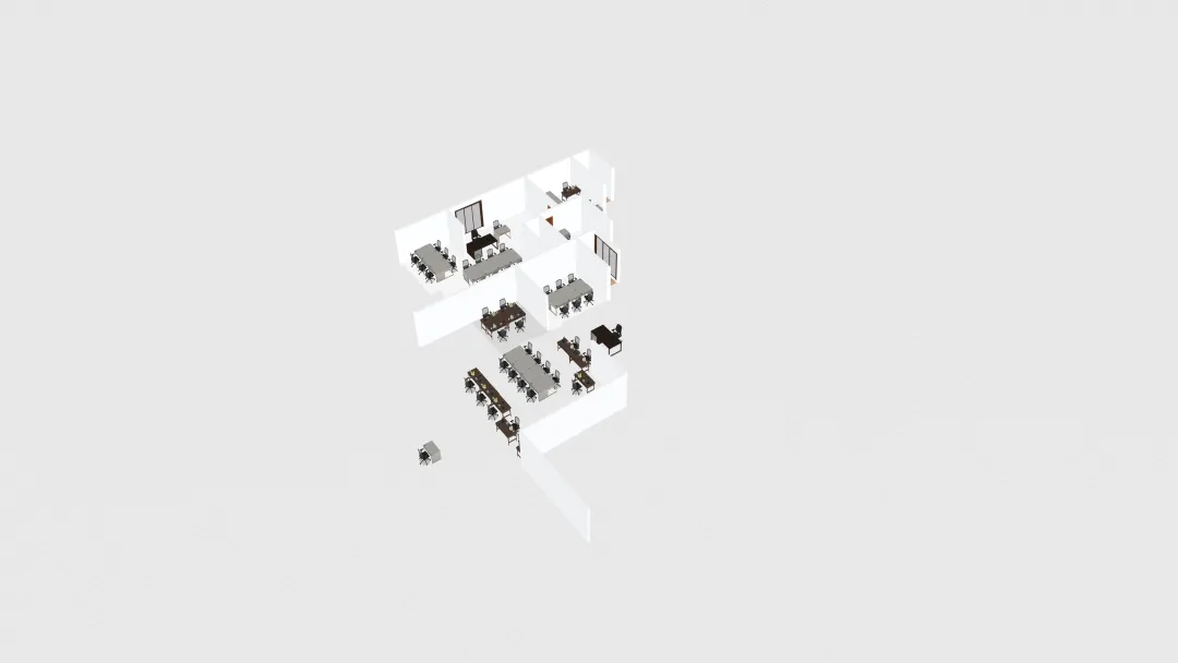 Floor 1- VR, iBStudio 3d design renderings