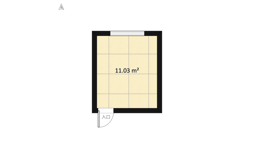 Спальня девочки шкаф в высоту_copy floor plan 12.69