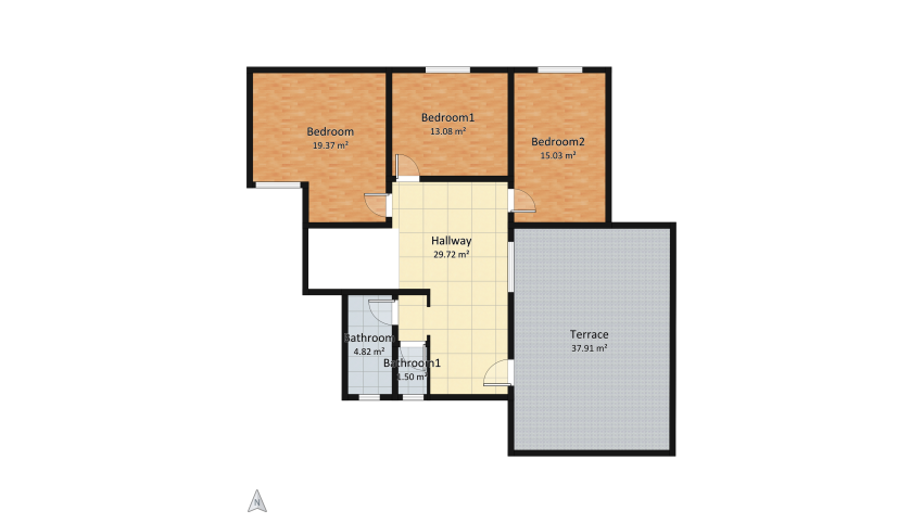 modern house  floor plan 1018.27