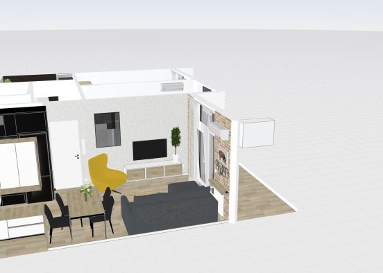 Mieszkanie v28 Design Rendering