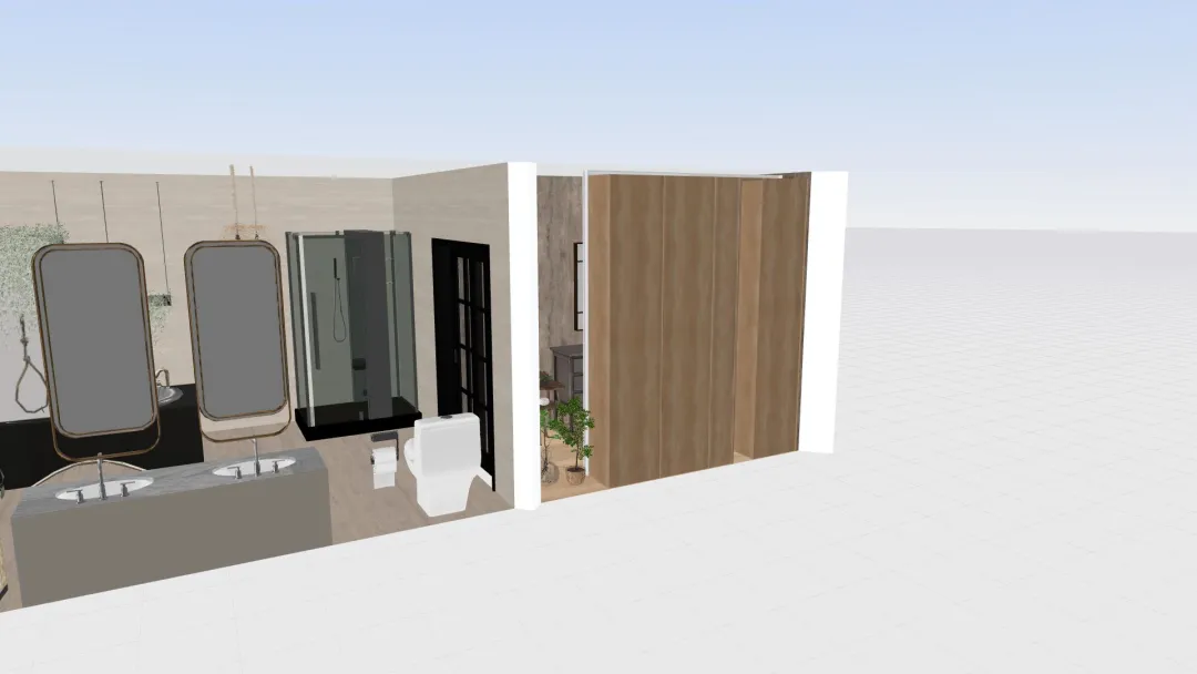 Master bedroom project_copy 3d design renderings