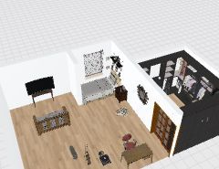 Cassidy's Room Project Design Rendering