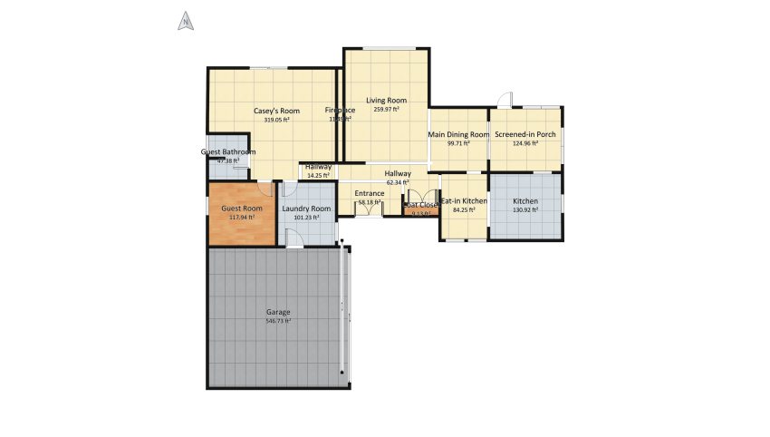 Home floor plan 200.46
