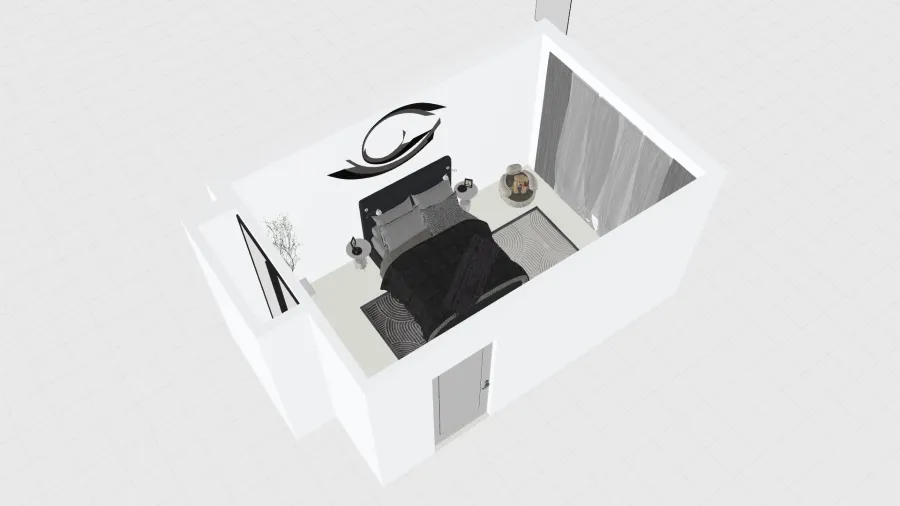Комната Алёны от Кати_copy 3d design renderings