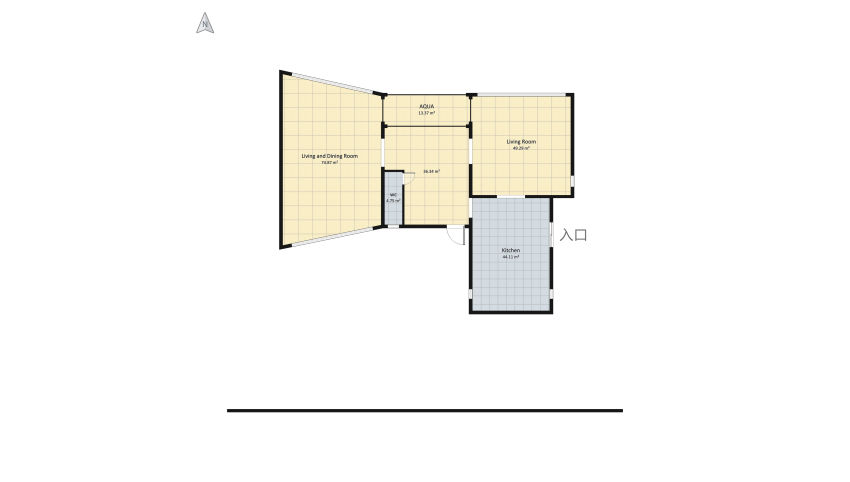 AquaVilla floor plan 457.91
