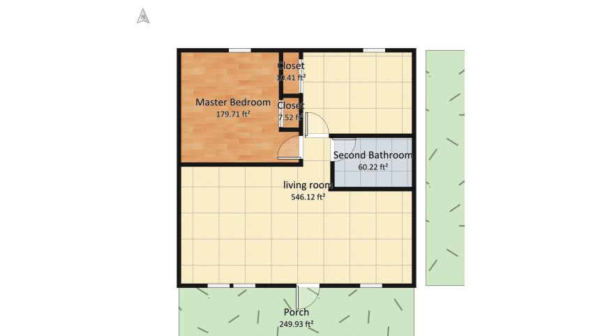 Mitch & Anna Interior Design Project floor plan 144.38