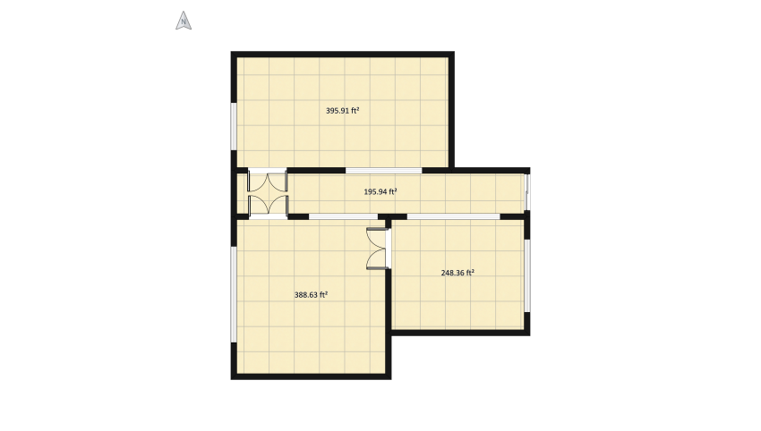 Italian minimalist floor plan 125.79