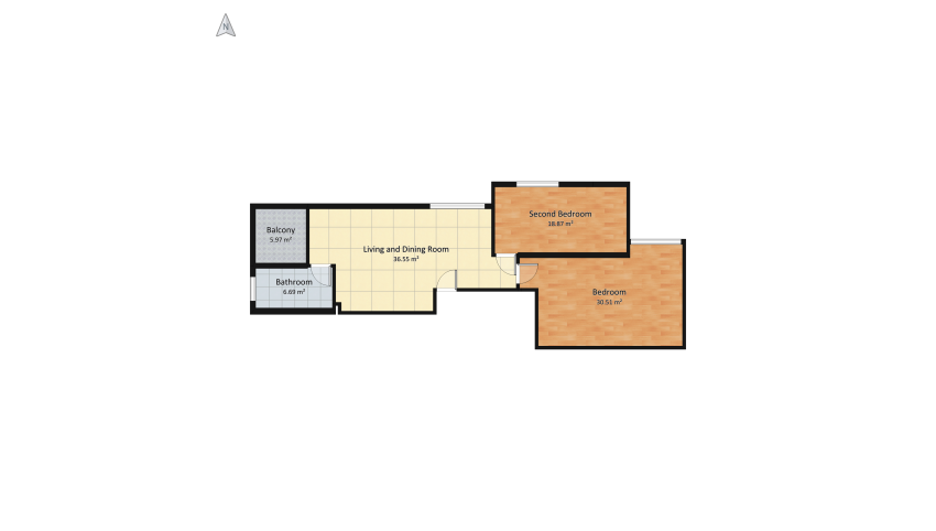 Pequeno apartamento v2 floor plan 108.03