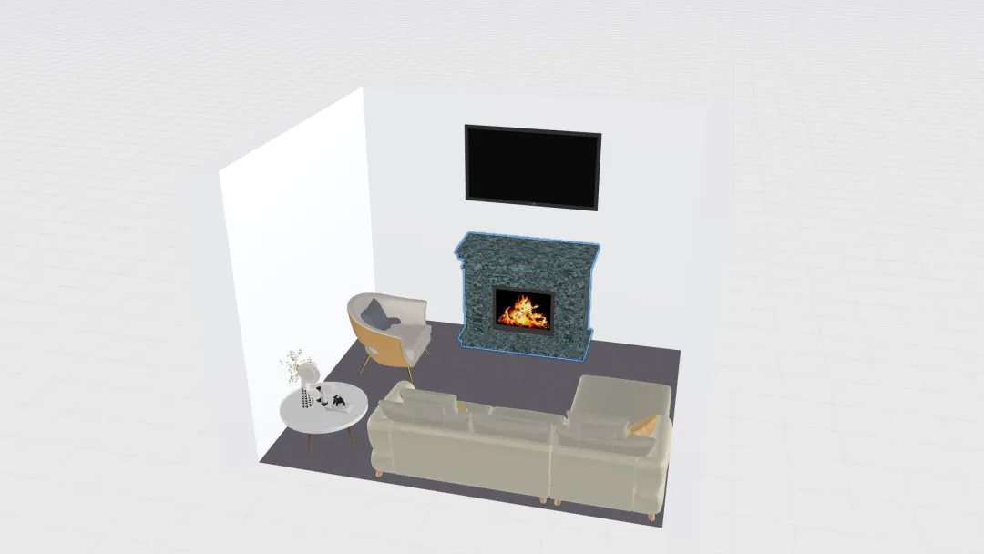 Olivia Marcello Apartment design 3d design renderings