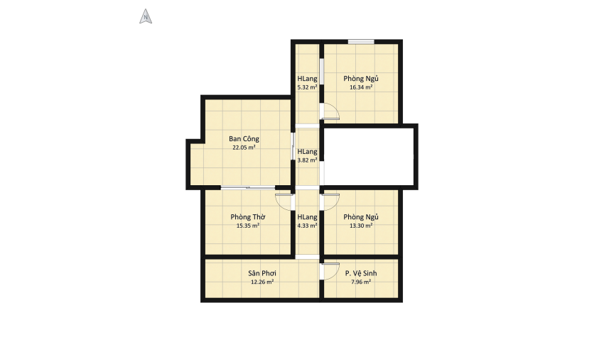 NhaChiSang_v4 floor plan 276.8