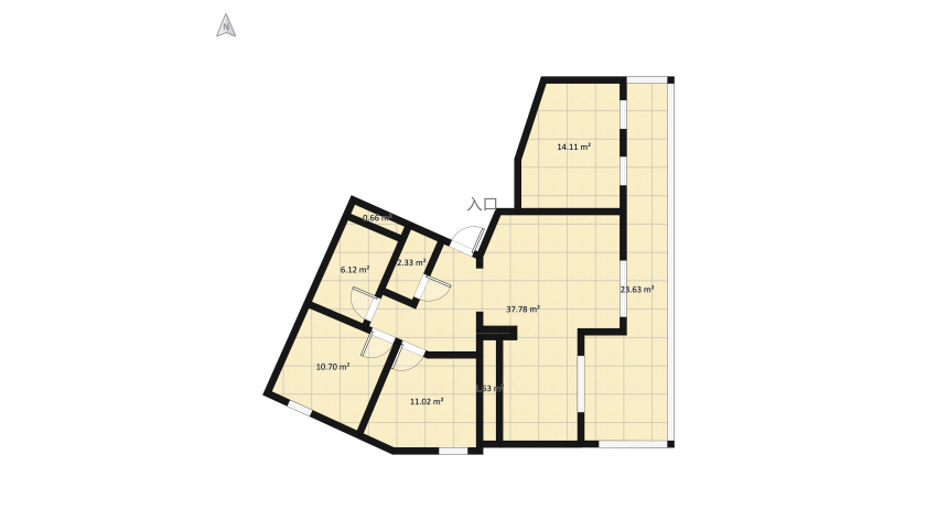 blue armani floor plan 115.93