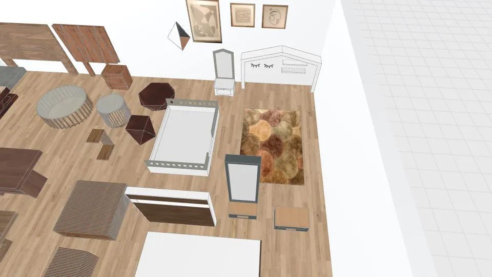 Muebles 3d design renderings