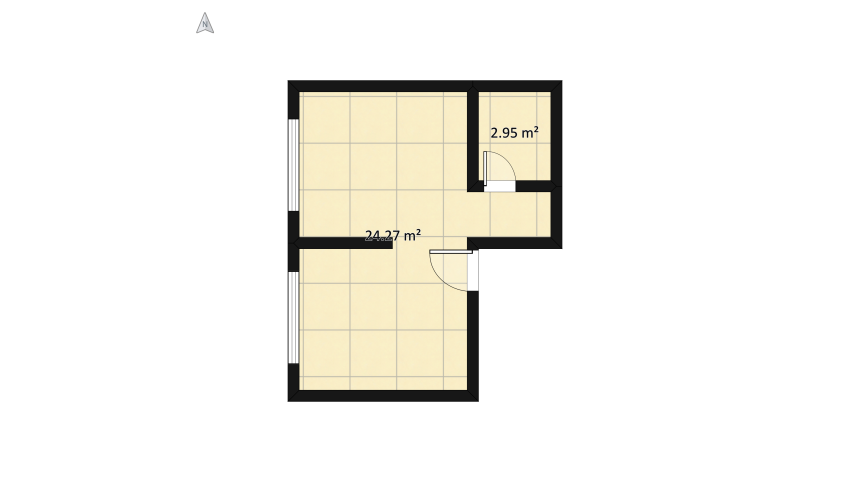 cuarto modificado floor plan 31.48