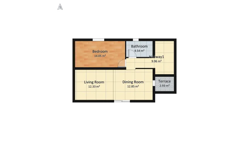 Pavla's home floor plan 171.78