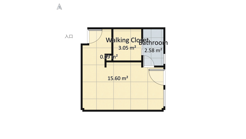 20220210 ICHIRAKU Suite floor plan 24.46