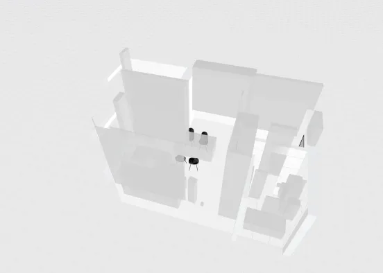 # 7 Delicate Industrial Style Studio Визуализация дизайна