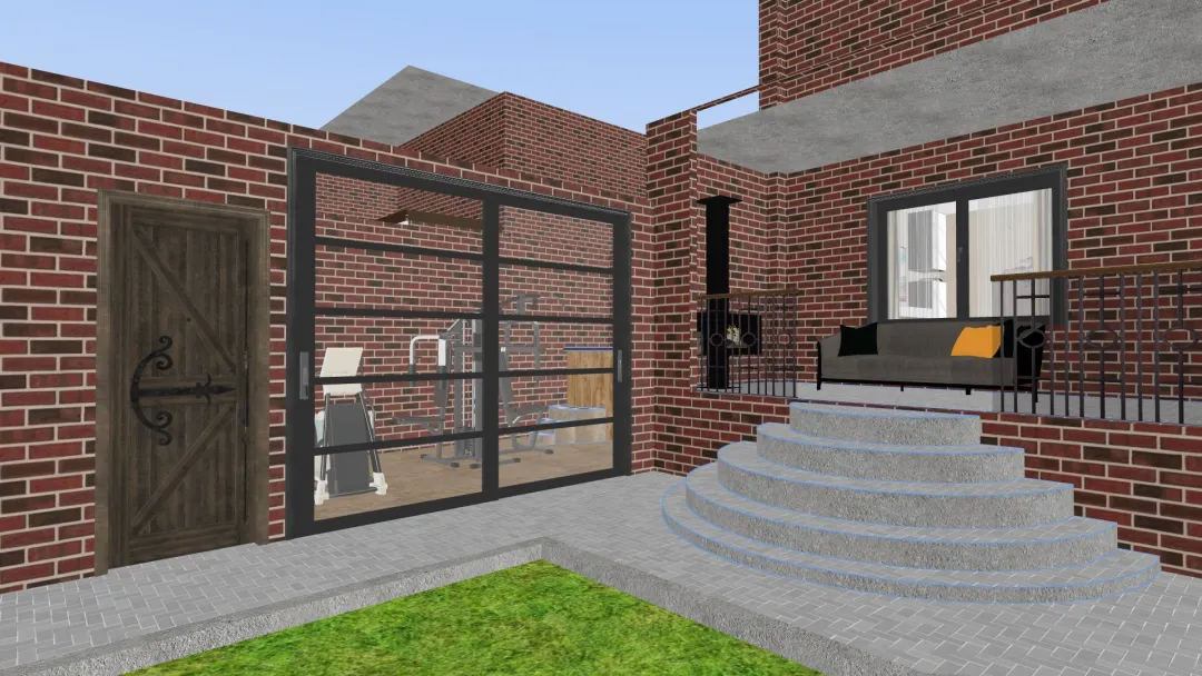 Copy of Лугинино 2 дома рядом 3d design renderings