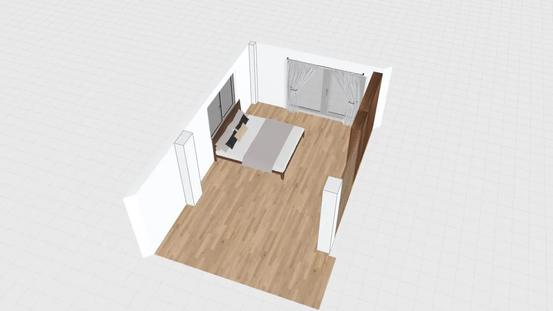 Habitacion 3d design renderings