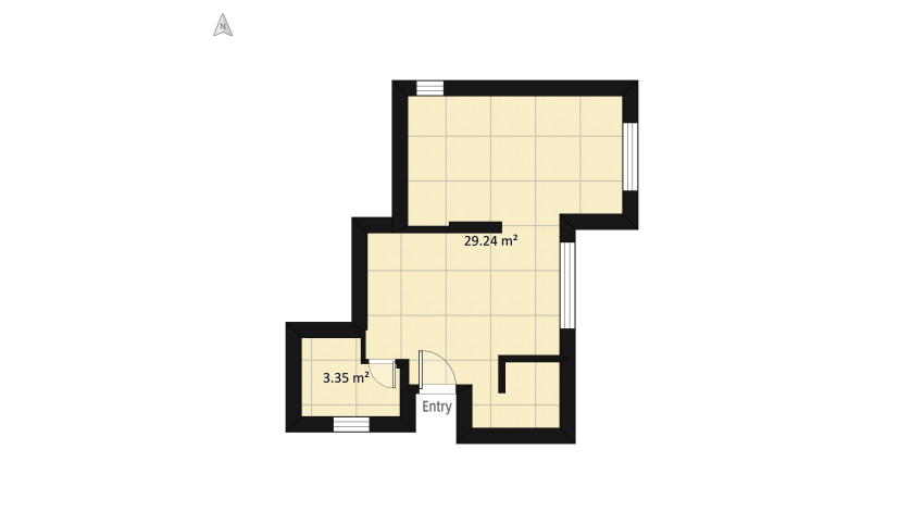 casa R -I floor plan 38.96