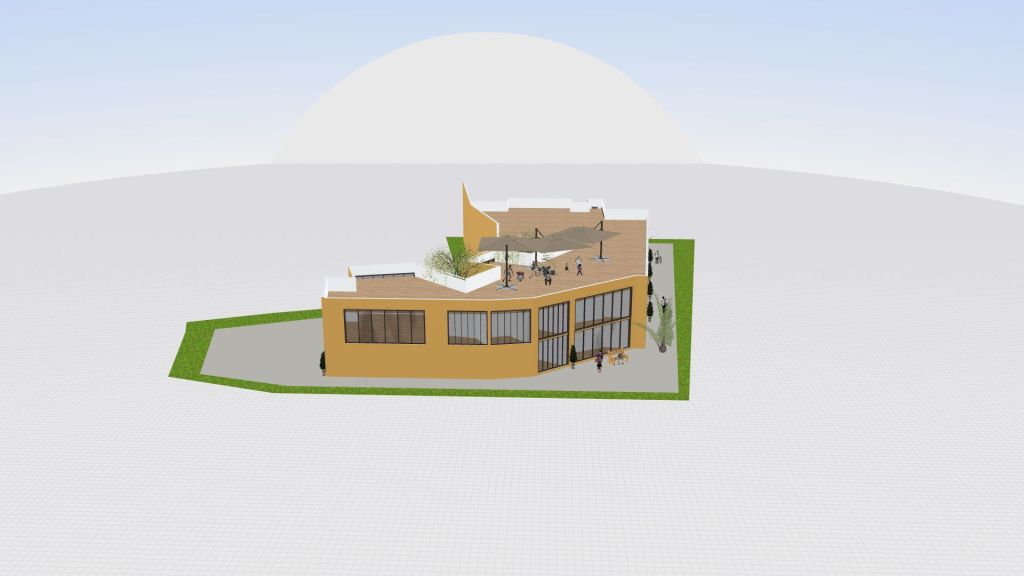 Escola 3d design renderings