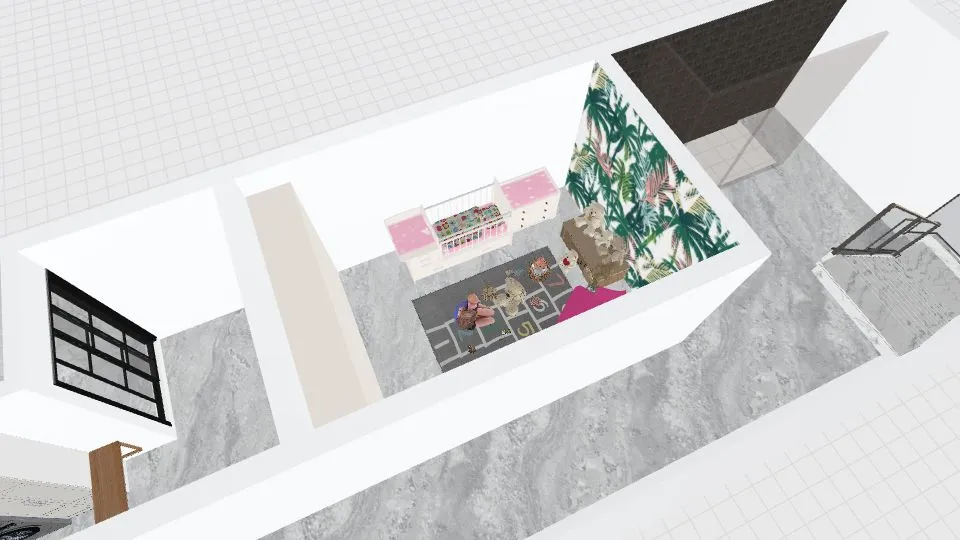 Corner House 3d design renderings