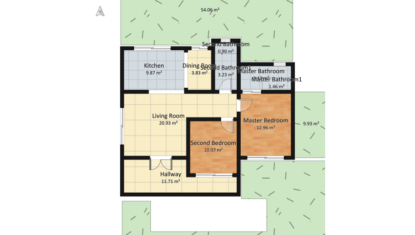boho house floor plan 235.82