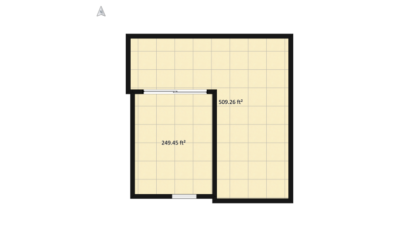 tiny home - amelia floor plan 77.24