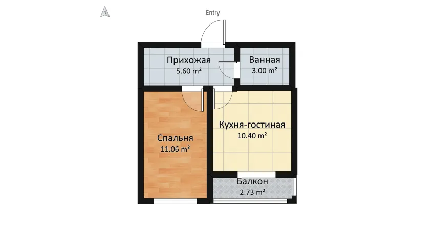 Александр +79520513645 floor plan 32.79