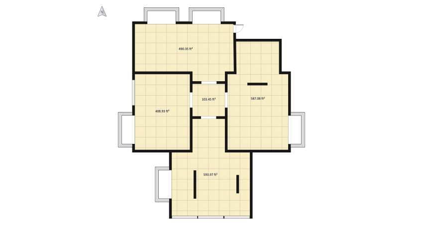 NCY colour appartment floor plan 219.12