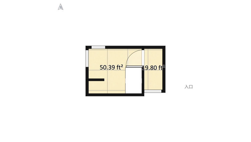 tiny house floor plan 26.57