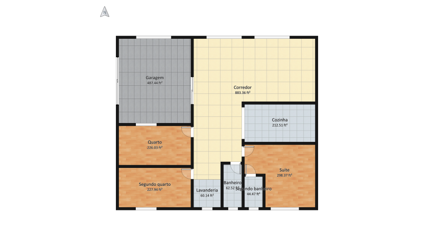HOUSE SIMPLE floor plan 254.12