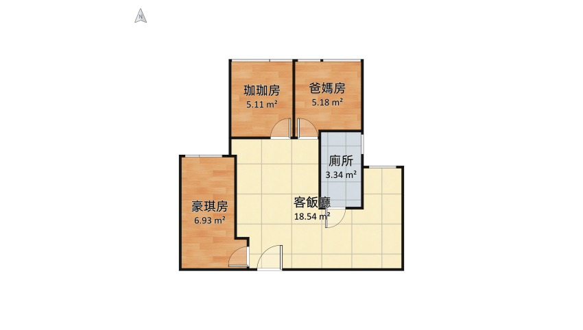 Hei Wo 2913 floor plan 41.45